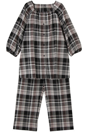 キッドブルー/KID BLUEの26シャーリングチェックパジャマ(111000/111001)