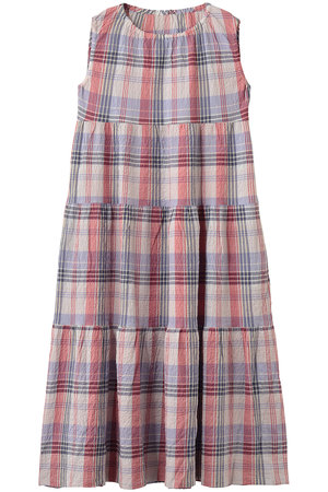 キッドブルー/KID BLUEの26シャーリングチェックナイティ(111000/111003)