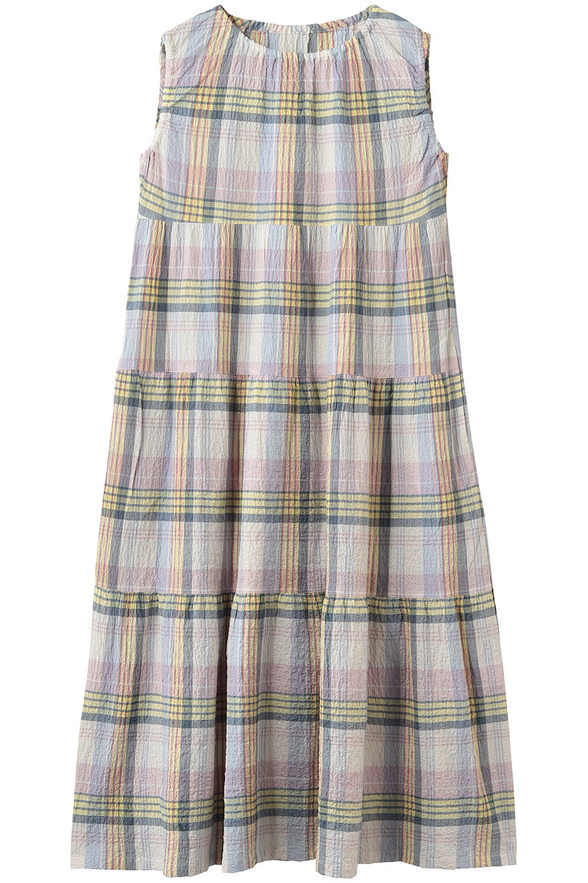 キッドブルー/KID BLUEの26シャーリングチェックナイティ(マルチ/KNDL142)