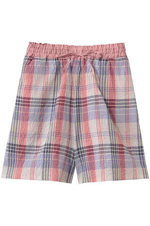 キッドブルー/KID BLUEの26シャーリングチェックボトム(111000/111002)