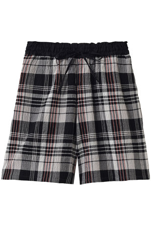 キッドブルー/KID BLUEの26シャーリングチェックボトム(111000/111002)