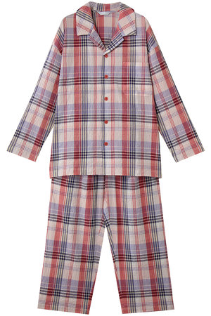 キッドブルー/KID BLUEの26シャーリングチェックパジャマ(111000/111001)