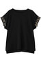26サマーTシャツトップス キッドブルー/KID BLUE ブラック