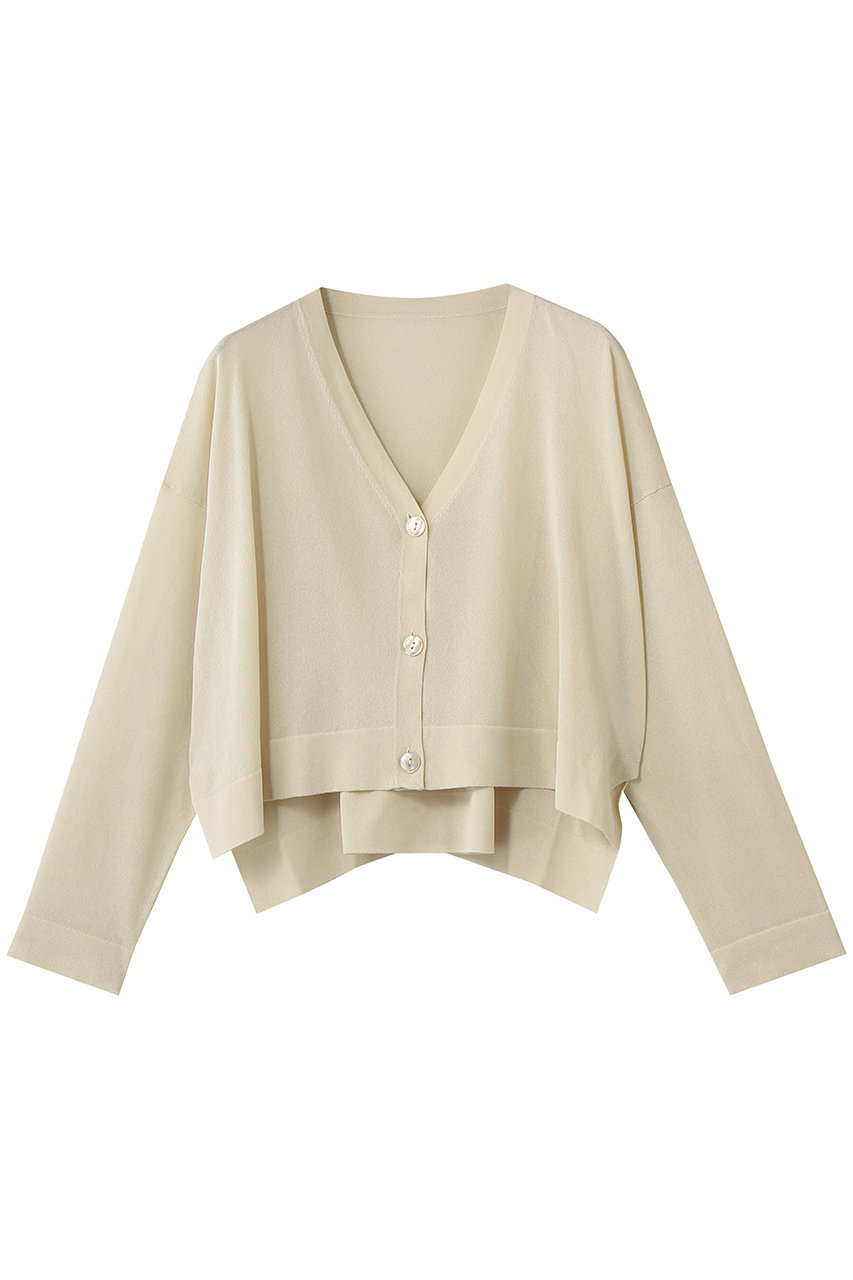 キッドブルー/KID BLUEの26washiカーディガントップス(ベージュ/KODN549)