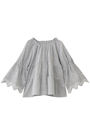 キッドブルー/KID BLUEの26スラブエンブトップス