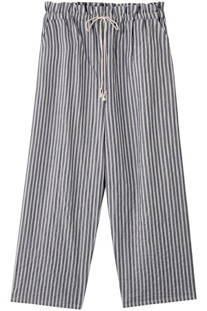 キッドブルー/KID BLUEのシャーリングシャンブレーツイルボトム(111000/111002)