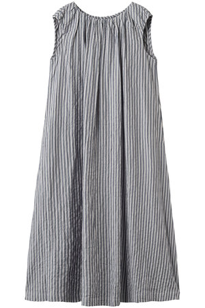 キッドブルー/KID BLUEのシャーリングシャンブレーツイルワンピース(111000/111003)