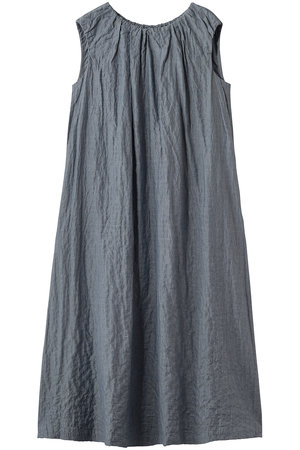 キッドブルー/KID BLUEのシャーリングシャンブレーツイルワンピース(111000/111003)