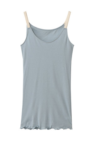 キッドブルー/KID BLUEの26強撚フライスキャミソール(160200/160201)
