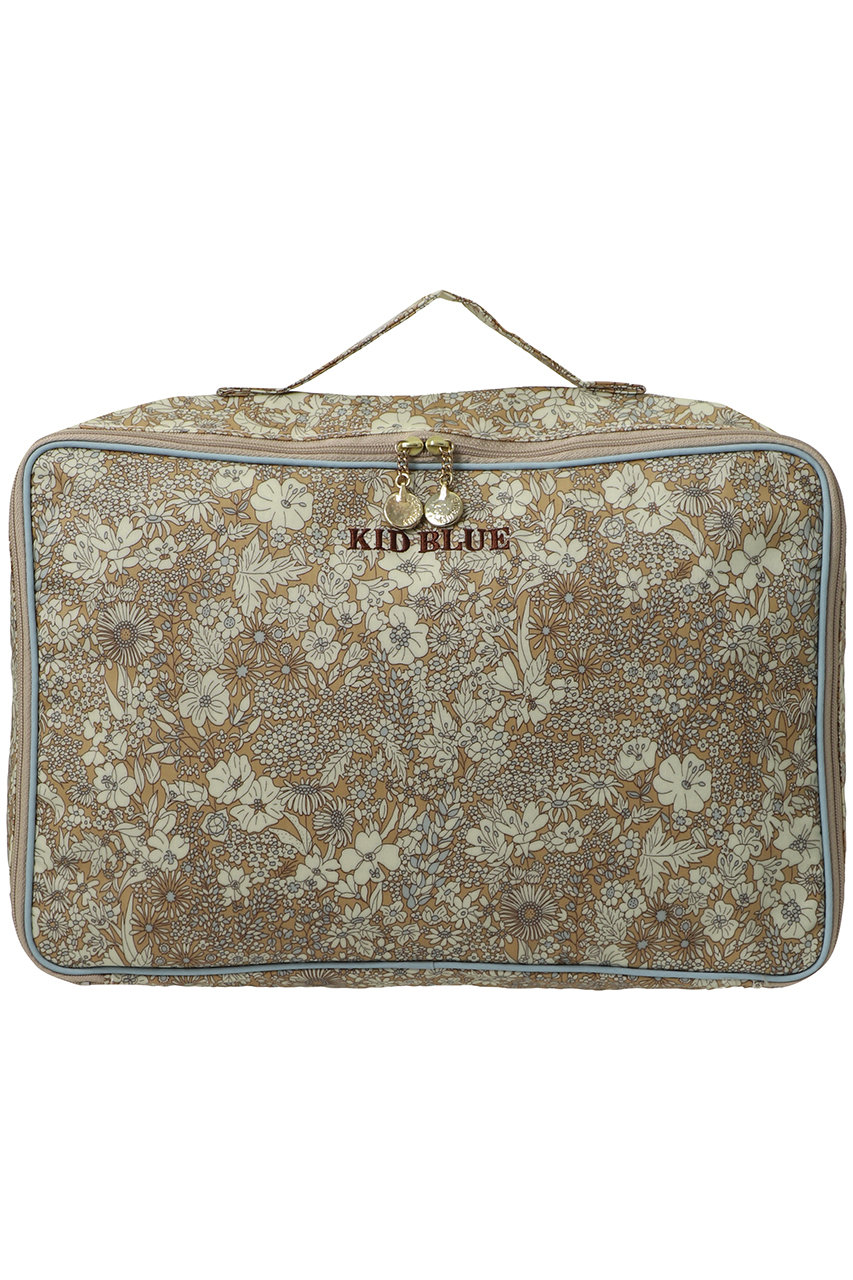 KID BLUE 26AW LIBERTYプリントGランジェリーケース (ベージュ) キッドブルー ELLE SHOP