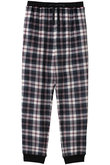 26ストレッチシャギーチェックボトム キッドブルー/KID BLUE