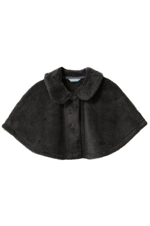 キッドブルー/KID BLUEの26フラッフィーシャギーショルダーウォーマ