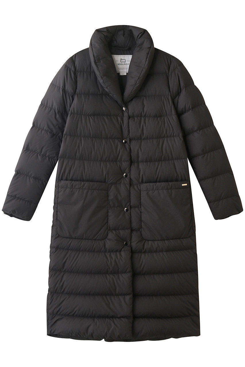 WOOLRICH(ウールリッチ)｜ELLIS COAT/ブラック の通販｜ELLESHOP