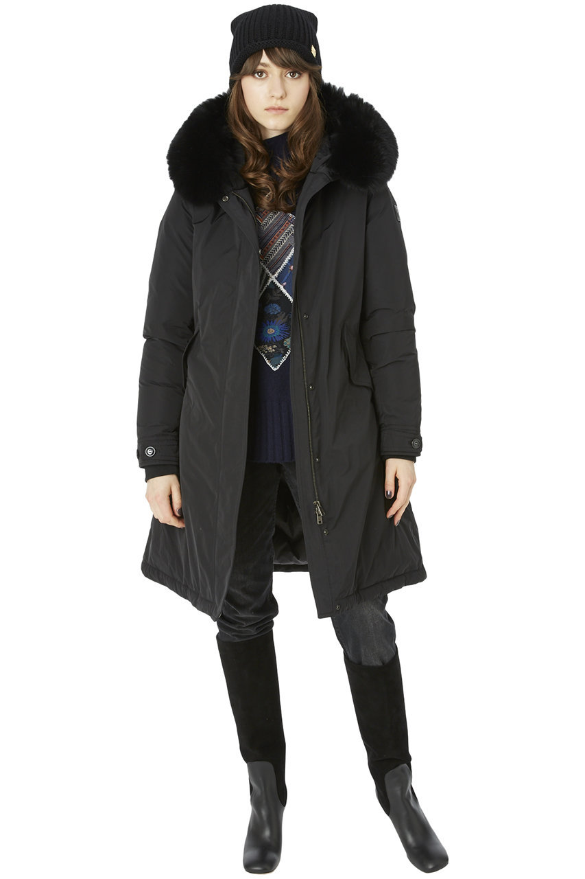 Woolrich ウールリッチ W S Keystone Parka Black の通販 Elleshop エル ショップ