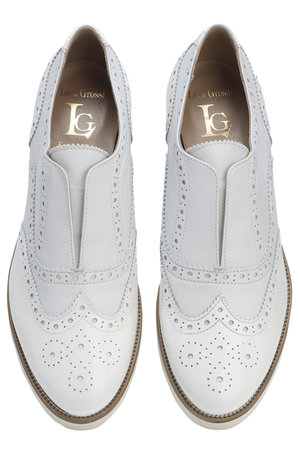 ルカ グロッシ/LucaGrossiのメダリオンシューズ(130400/130403)