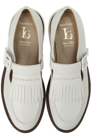 ルカ グロッシ/LucaGrossiのキルトデザインストラップシューズ(130400/130403)