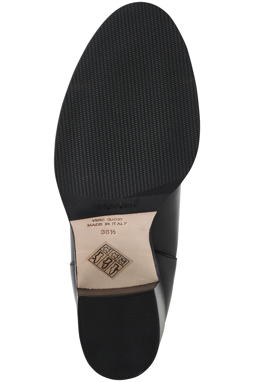 LucaGrossi(ルカ グロッシ)｜サイドゴアヒールブーツ/ブラック の通販