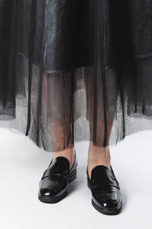 ルカ グロッシ/LucaGrossiのコインローファー(130400/130403)