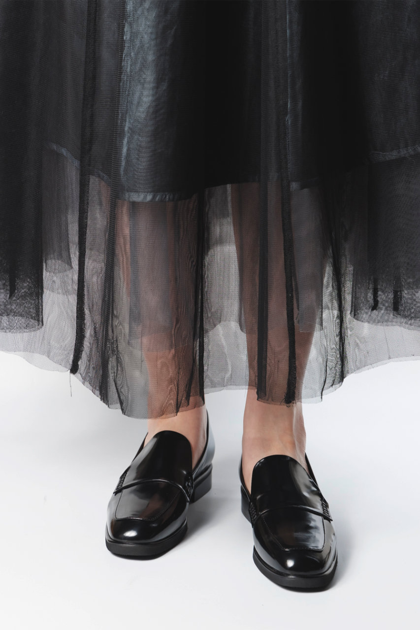 LucaGrossi(ルカ グロッシ)｜コインローファー/ブラック の通販