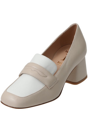 ルカ グロッシ/LucaGrossiのスクエアパンプス(130100/130101)