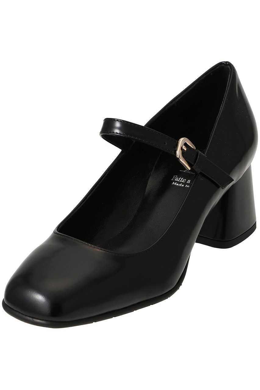 LucaGrossi 【ELLE SHOP限定】フラットメリージェーン (ブラック, 36(約23-23.5cm)) ルカ グロッシ ELLE SHOP LucaGrossi 【ELLE SHOP限定】フラットメリージェーン (ブラック, 36(約23-23.5cm)) ルカ グロッシ ELLE SHOP