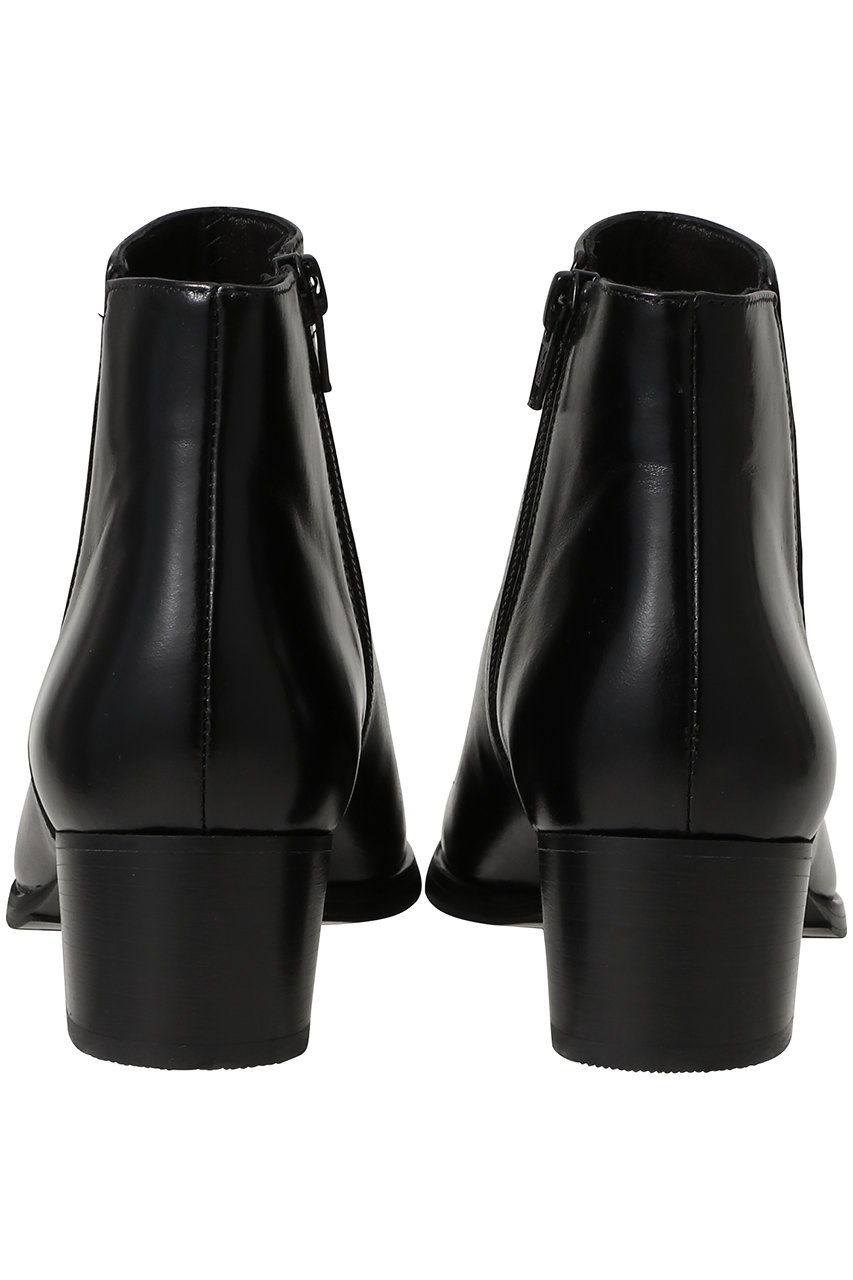 LucaGrossi(ルカ グロッシ)｜レザーアンクルブーツ/ブラック の