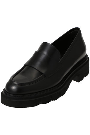 ルカ グロッシ/LucaGrossiの厚底サドルローファー(130400/130403)