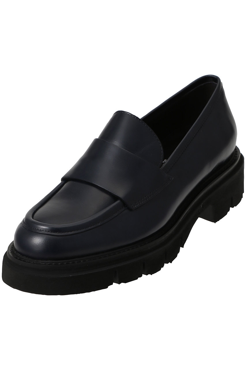 LucaGrossi 厚底サドルローファー (ネイビー, 39(約25-25.5cm)) ルカ グロッシ ELLE SHOP LucaGrossi 厚底サドルローファー (ネイビー, 39(約25-25.5cm)) ルカ グロッシ ELLE SHOP