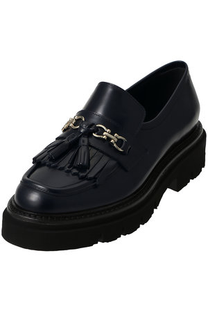 ルカ グロッシ/LucaGrossiのキルトタッセルローファー(130400/130403)