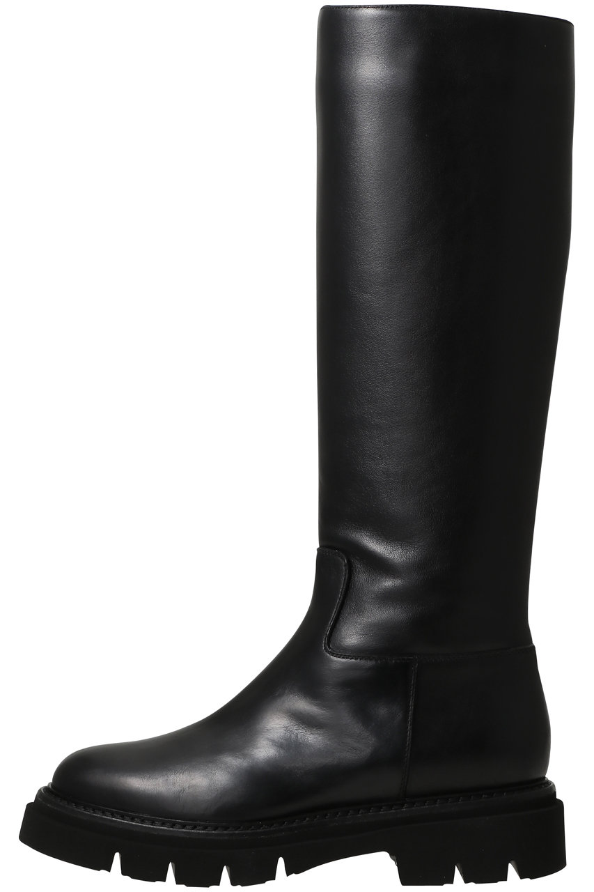 LucaGrossi 厚底ロングブーツ (ブラック, 36(約23-23.5cm)) ルカ グロッシ ELLE SHOP LucaGrossi 厚底ロングブーツ (ブラック, 36(約23-23.5cm)) ルカ グロッシ ELLE SHOP