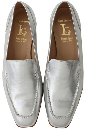 ルカ グロッシ/LucaGrossiのスクエアトゥローファー(130400/130403)