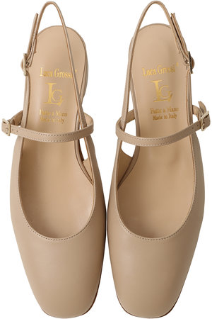 ルカ グロッシ/LucaGrossiのラウンドトゥストラップシューズ(130100/130101)