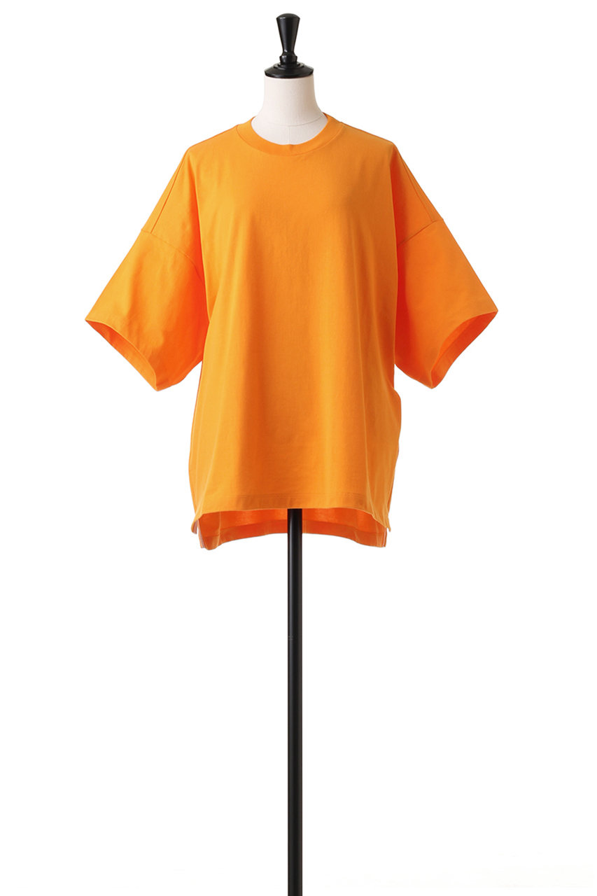 BLAMINK(ブラミンク)｜コットンクルーネックオーバースリーブTシャツ ...