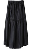 シルクギャザーロングスカート