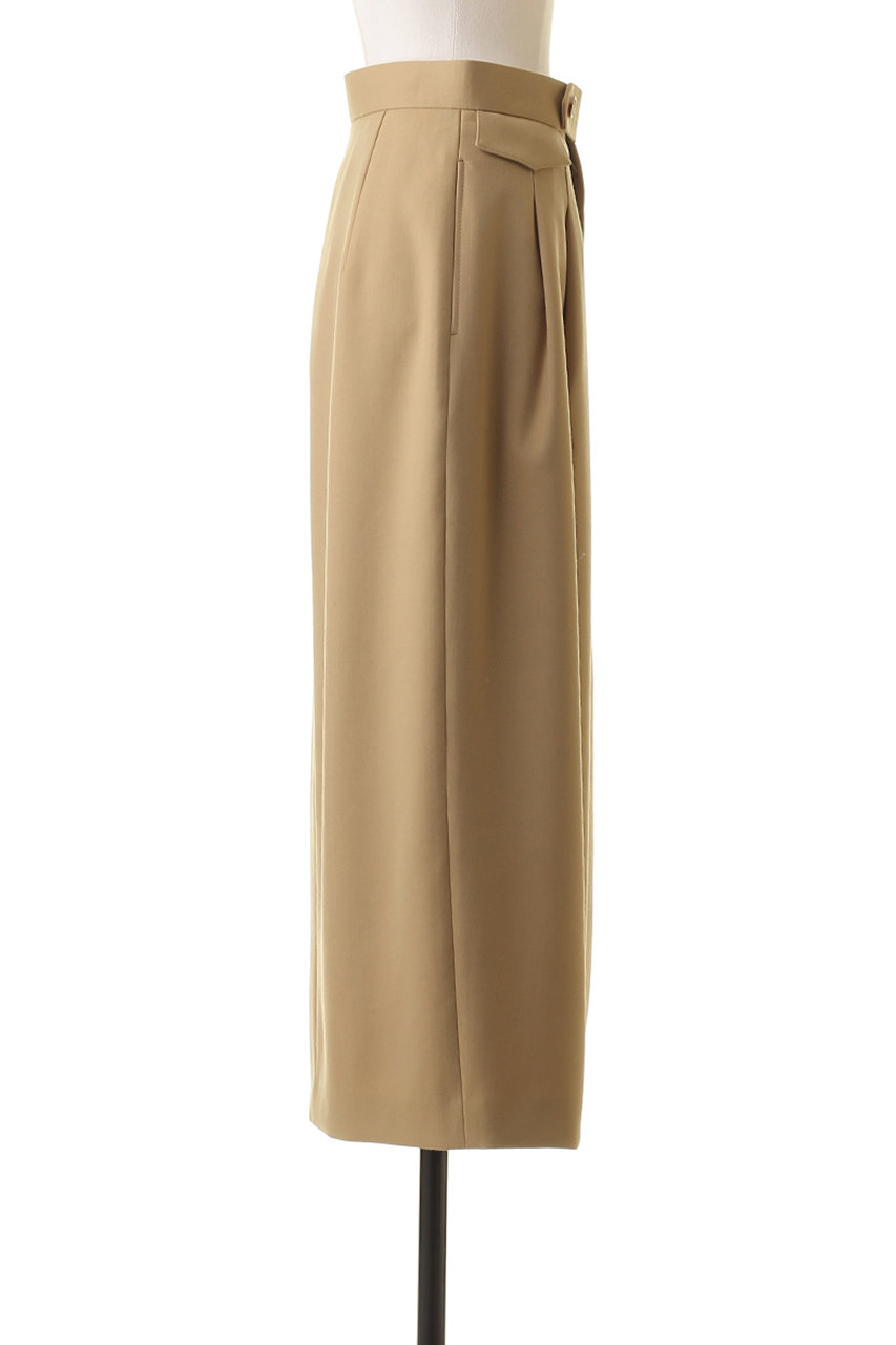 ブラミンク BLAMINK モヘヤブレンドマドラスチェックタイトスカート