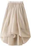 シルクギャザースカート