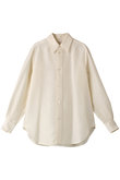 コットンシルクジャガードレギュラーブラウス