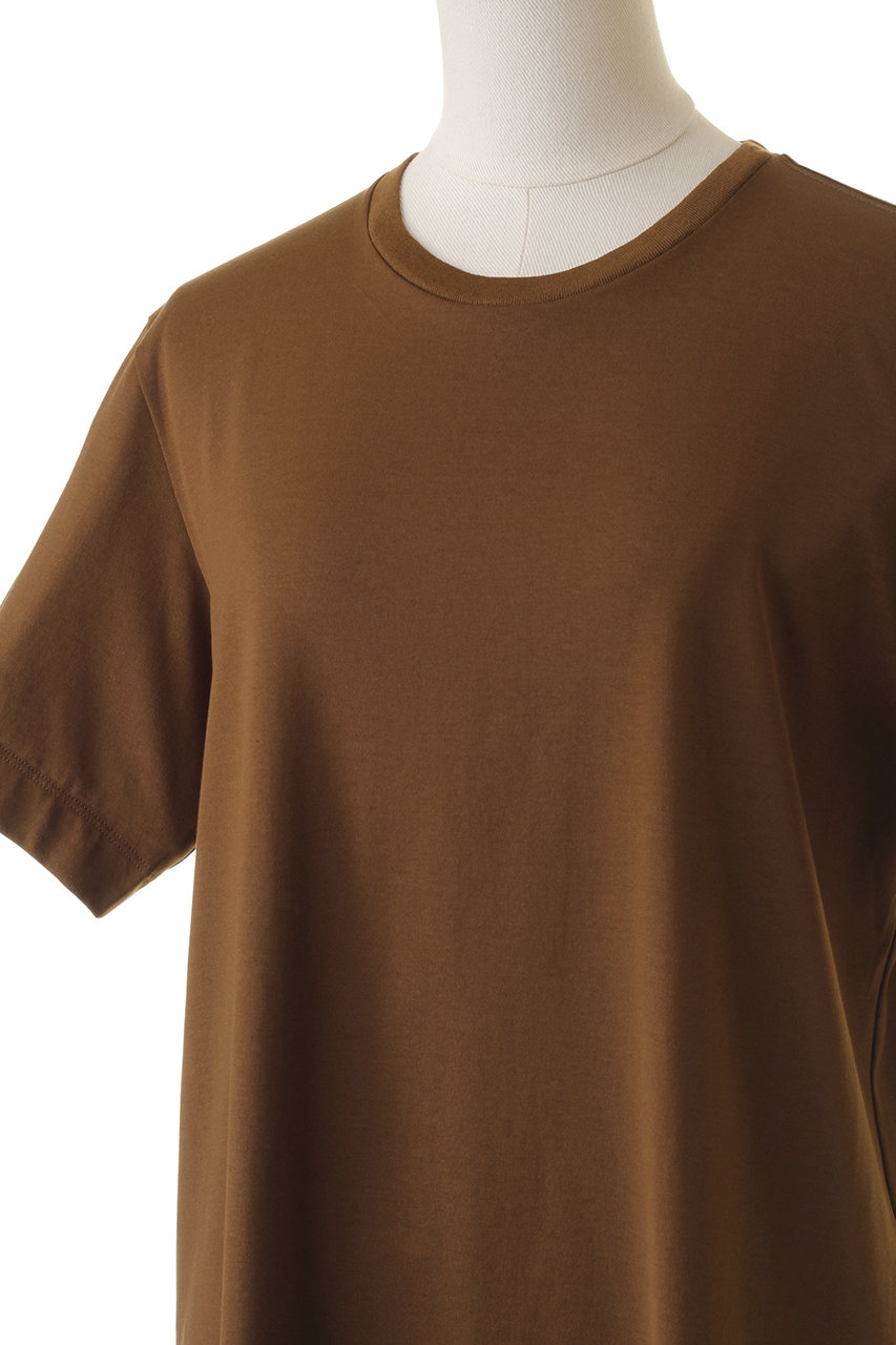 ブラミンク BLAMINK コットンロゴパッチショートスリーブTシャツ 7917-299-0055 ブラック サイズ：38 BLAMINK(ブラミンク)のコットンロゴパッチショートスリーブ通販