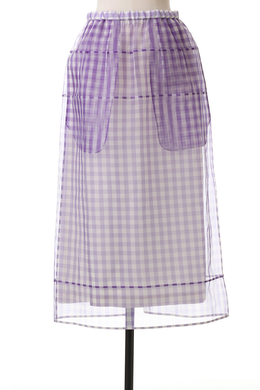 美品　BLAMINKブラミンク　シルクチュールスカート BLAMINK - BLAMINK ブラミンク シルクスカートの通販 by nae