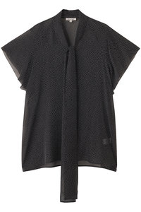 ブラミンク　BLAMINK 14Gハーフジップノースリーブニット　ブラック　38 BLAMINK｜ブラミンクのニット通販｜ELLE SHOP (エル・ショップ)