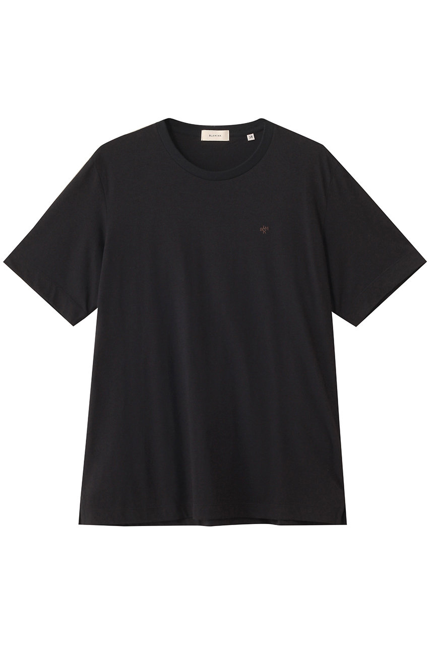 BLAMINK 【BLMK】ロゴショートスリーブTEE (ブラック, 38) ブラミンク ELLE SHOP BLAMINK 【BLMK】ロゴショートスリーブTEE (ブラック, 38) ブラミンク ELLE SHOP