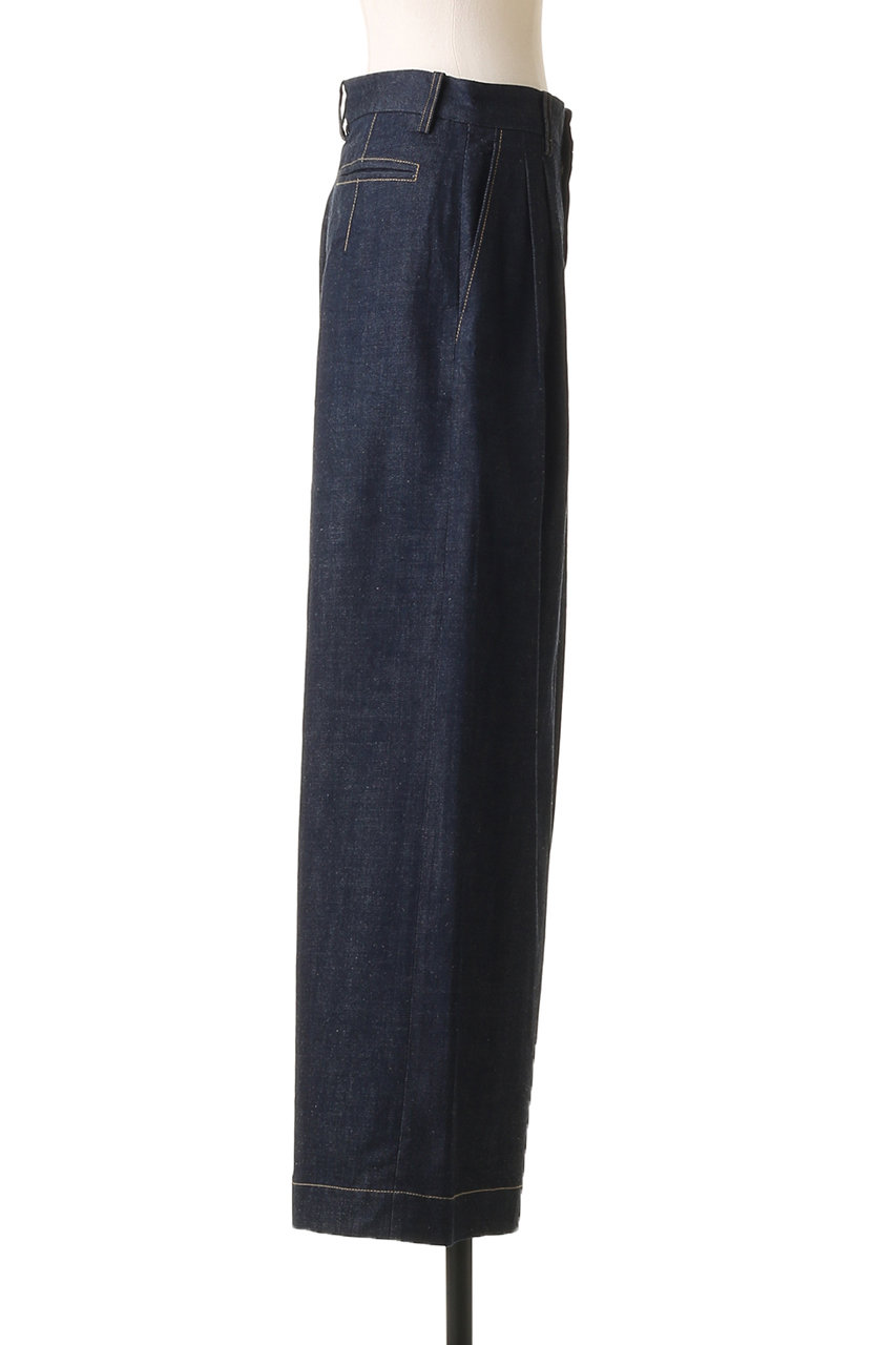 BLAMINK(ブラミンク)｜【BLMK】デニムバギーパンツ/ネイビー の通販