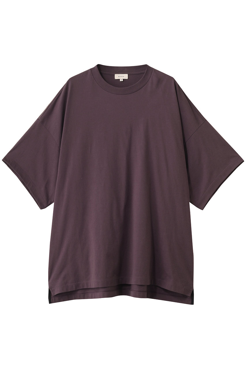 BLAMINK 【BLMK】クルーネックオーバーTシャツ(WINE) (ワイン, 3) ブラミンク ELLE SHOP BLAMINK 【BLMK】クルーネックオーバーTシャツ(WINE) (ワイン, 3) ブラミンク ELLE SHOP