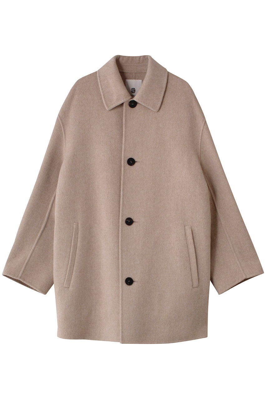 BLAMINK カシミヤカバーオール (ベージュ, 38) ブラミンク ELLE SHOP BLAMINK カシミヤカバーオール (ベージュ, 38) ブラミンク ELLE SHOP