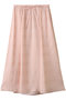 シルクフリルギャザースカート ブラミンク/BLAMINK ライトピンク