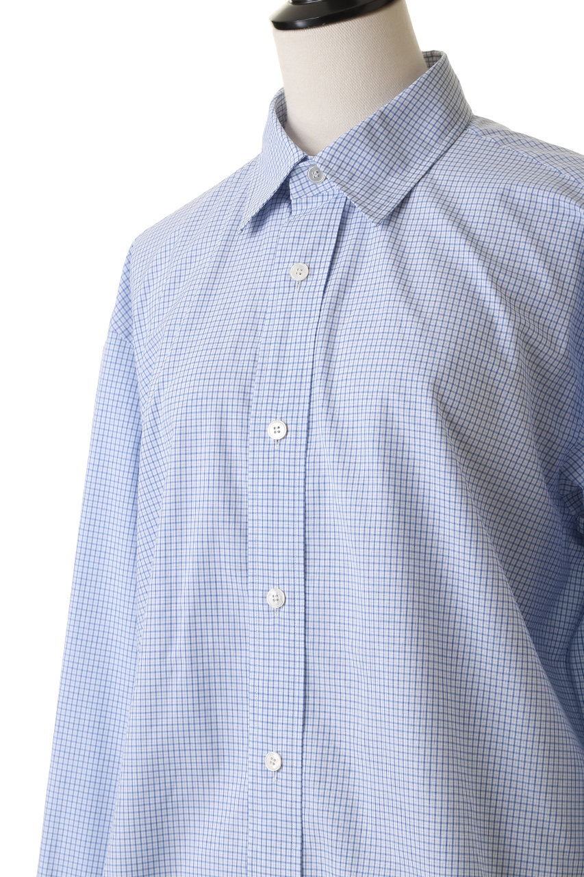 BLAMINK チェックレギュラーシャツ　36 BLAMINK(ブラミンク)｜チェックレギュラーシャツ/ライトブルー