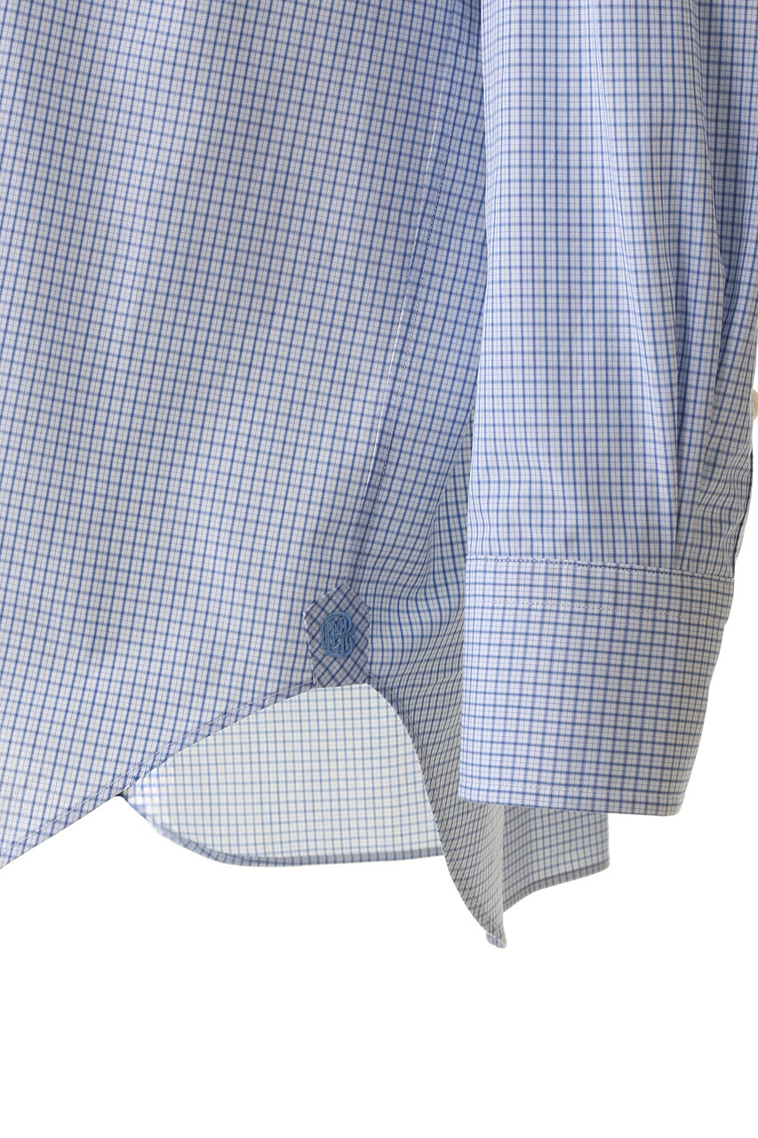 BLAMINK チェックレギュラーシャツ　36 BLAMINK(ブラミンク)｜チェックレギュラーシャツ/ライトブルー