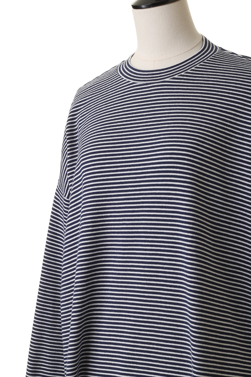 BLAMINK(ブラミンク)｜ボーダーロングスリーブ/ネイビー の通販