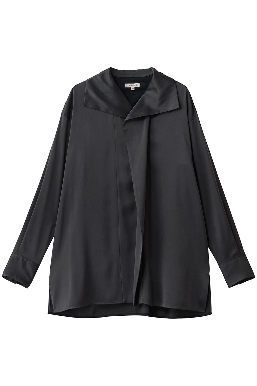 BLAMINK フライフロントロングスリーブ (ミッドグレー, 38) ブラミンク ELLE SHOP