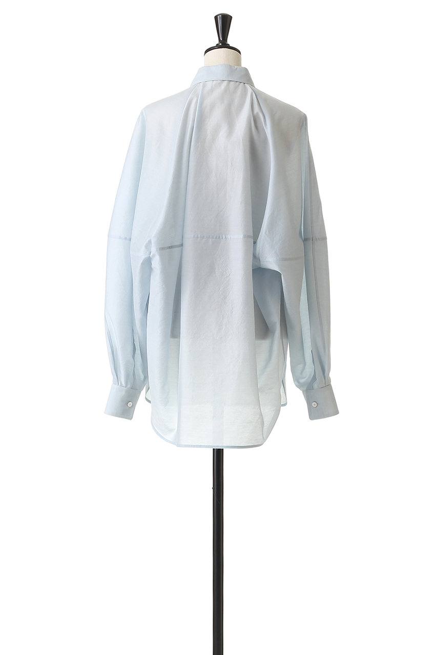 BLAMINK(ブラミンク)｜パフスリーブレギュラーカラーシャツ/ミッド